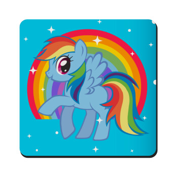 My Little Pony, Τετράγωνο μαγνητάκι ξύλινο 9x9cm