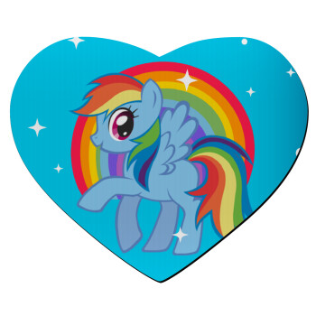 My Little Pony, Mousepad heart 23x20cm