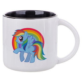 My Little Pony, Κούπα κεραμική 400ml Λευκή/Μαύρη