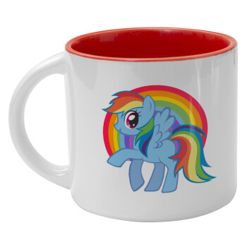 My Little Pony, Κούπα κεραμική 400ml Λευκή/Κόκκινη