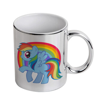My Little Pony, Mug ceramic, silver mirror, 330ml