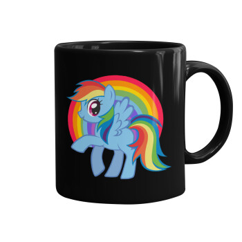 My Little Pony, Mug black, ceramic, 330ml