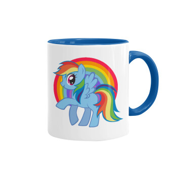 My Little Pony, Κούπα χρωματιστή μπλε, κεραμική, 330ml