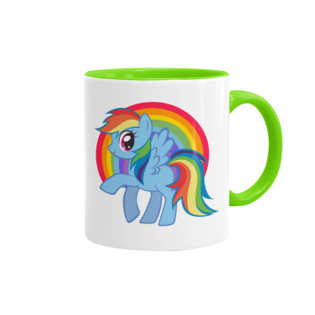 My Little Pony, Κούπα χρωματιστή βεραμάν, κεραμική, 330ml