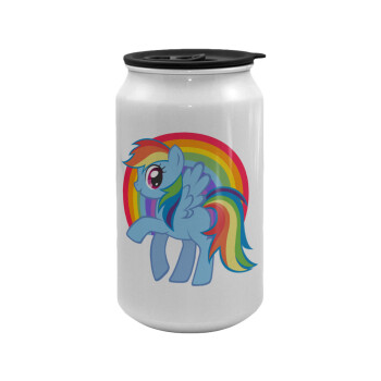 My Little Pony, Κούπα ταξιδιού μεταλλική με καπάκι (tin-can) 500ml