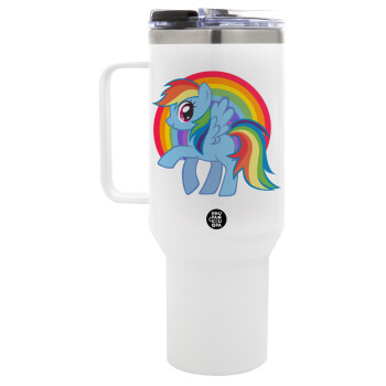 My Little Pony, Mega Stainless steel Tumbler with lid, double wall 1,2L