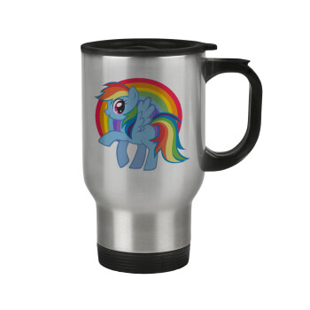 My Little Pony, Stainless steel travel mug with lid, double wall 450ml