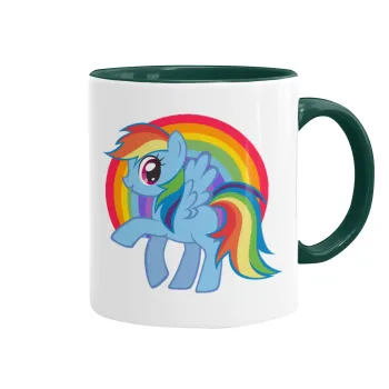 My Little Pony, Mug colored green, ceramic, 330ml