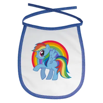 My Little Pony, Σαλιάρα μωρού αλέκιαστη με κορδόνι Μπλε