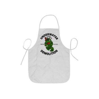 Underwater Demolition, Ποδιά Σεφ ολόσωμη κοντή  Παιδική (44x62cm)