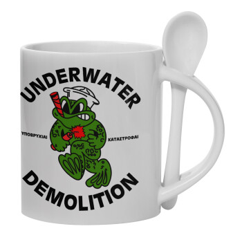 Underwater Demolition, Κούπα, κεραμική με κουταλάκι, 330ml (1 τεμάχιο)