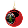 Christmas tree ball Red 8cm