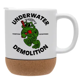 Underwater Demolition, Ceramic coffee mug Cork (MAT), 330ml
