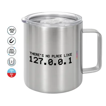 there's no place like 127.0.0.1, Mug Stainless steel double wall 300ml
