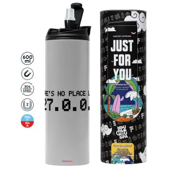 there's no place like 127.0.0.1, Tumbler stainless steel GREY 600ml