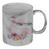 Mug ceramic marble style, 330ml