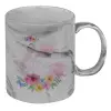 Mug ceramic marble style, 330ml
