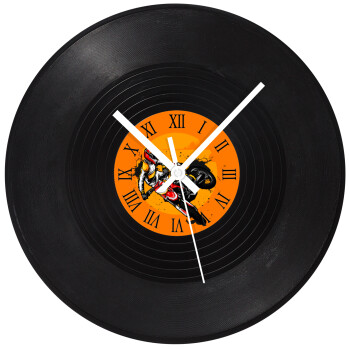 Motocross, Ρολόι τοίχου Βινύλιο (30cm)