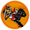 Motocross, Mousepad Στρογγυλό 20cm