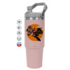 Pink color, 890ml (30oz) stainless Steel Tumbler with Handle