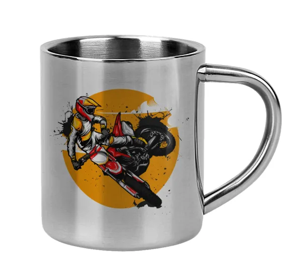 Motocross — Mug Stainless steel double wall 300ml