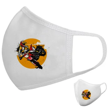 Motocross, Μάσκα υφασμάτινη υψηλής άνεσης παιδική (Δώρο πλαστική θήκη)