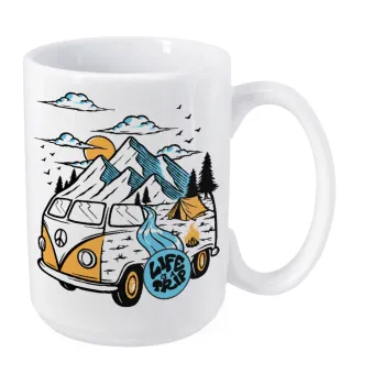 Life is a trip, Κούπα Mega, κεραμική, 450ml