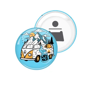 Life is a trip, Μαγνητάκι και ανοιχτήρι μπύρας στρογγυλό διάστασης 5,9cm