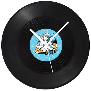 Life is a trip, Ρολόι τοίχου Βινύλιο (30cm)