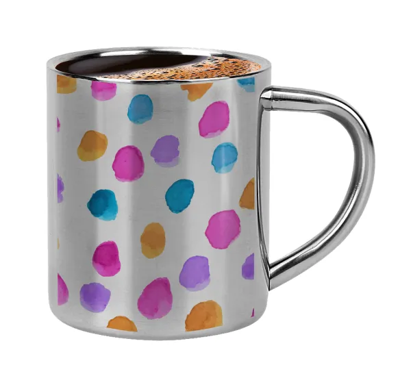 Watercolor dots — Κουπάκι μεταλλικό διπλού τοιχώματος για espresso (220ml)