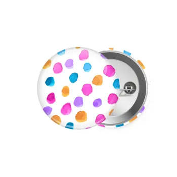 Watercolor dots, Κονκάρδα παραμάνα 5.9cm