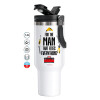 Mega Stainless steel Tumbler with lid, double wall 1,2L