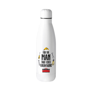 For the man that fixes everything!, Metal mug thermos (Stainless steel), 500ml