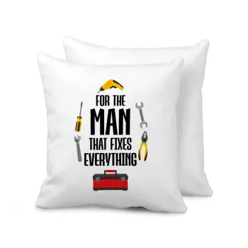 For the man that fixes everything!, Sofa cushion 40x40cm includes filling