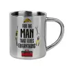 Mug Stainless steel double wall 300ml