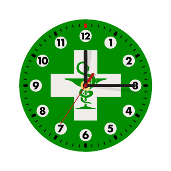 Φαρμακείο, Ρολόι τοίχου ξύλινο (20cm)