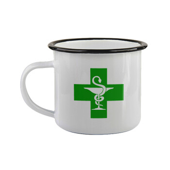 Φαρμακείο, Κούπα εμαγιέ με μαύρο χείλος 360ml