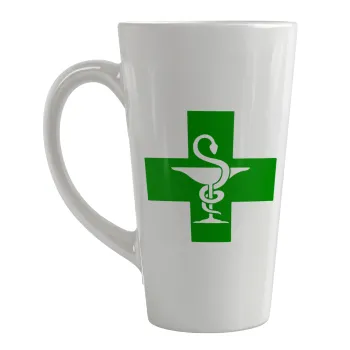 Φαρμακείο, Κούπα κωνική Latte Μεγάλη, κεραμική, 450ml