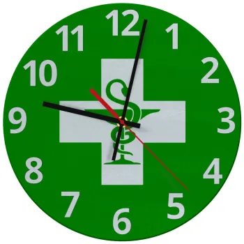 Φαρμακείο, Ρολόι τοίχου γυάλινο (30cm)