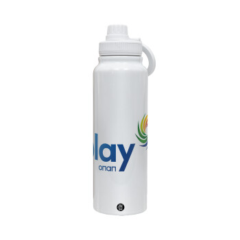 Play by ΟΠΑΠ, Θερμός 1L Ανοξείδωτο με Βάση Κινητού & Διπλά Τοιχώματα