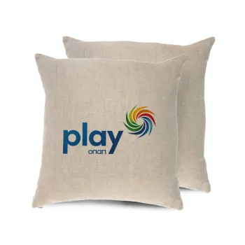 Play by ΟΠΑΠ, Μαξιλάρι καναπέ ΛΙΝΟ 40x40cm περιέχεται το  γέμισμα