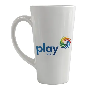Play by ΟΠΑΠ, Κούπα κωνική Latte Μεγάλη, κεραμική, 450ml