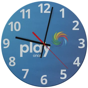 Play by ΟΠΑΠ, Ρολόι τοίχου γυάλινο (30cm)