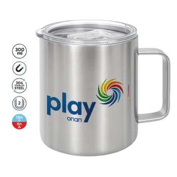 Play by ΟΠΑΠ, Mug Stainless steel double wall 300ml