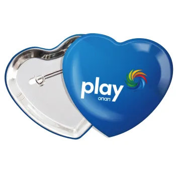 Play by ΟΠΑΠ, Κονκάρδα παραμάνα καρδιά (57x52mm)