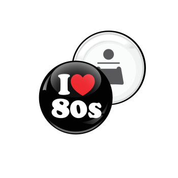 I Love 80s, Μαγνητάκι και ανοιχτήρι μπύρας στρογγυλό διάστασης 5,9cm