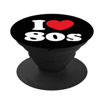 I Love 80s, Phone Holders Stand  Μαύρο Βάση Στήριξης Κινητού στο Χέρι
