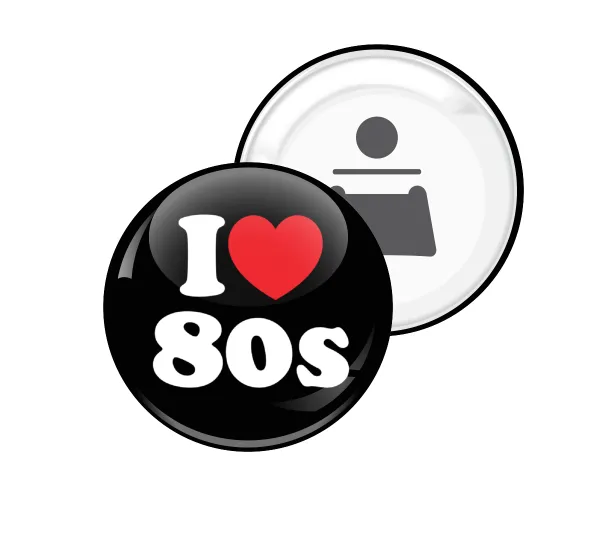 I Love 80s — Μαγνητάκι & Ανοιχτήρι (5.9cm)