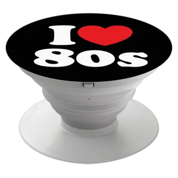 I Love 80s, Phone Holders Stand  Λευκό Βάση Στήριξης Κινητού στο Χέρι