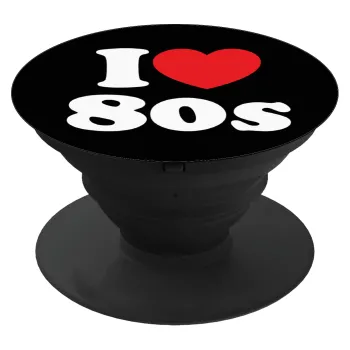 I Love 80s, Phone Holders Stand  Μαύρο Βάση Στήριξης Κινητού στο Χέρι